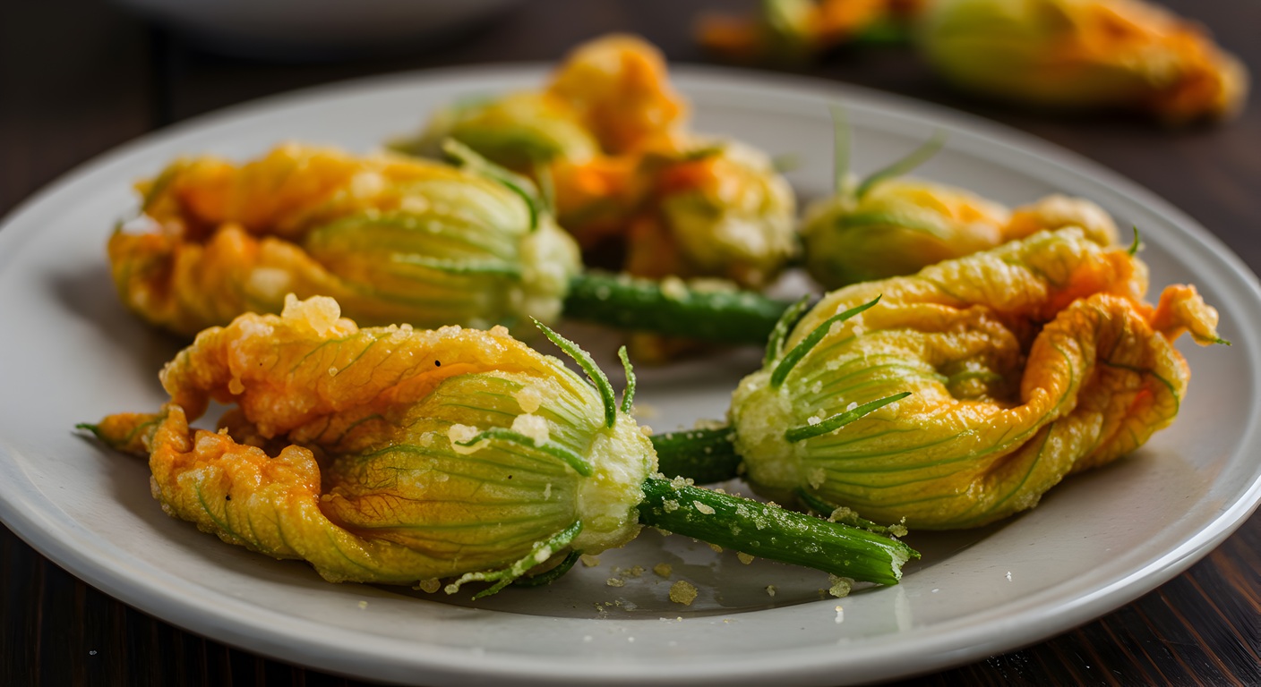 Courgette Flowers: In Season Now for New Zealand Chefs